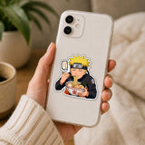 Naruto Eating Ramen Sticker