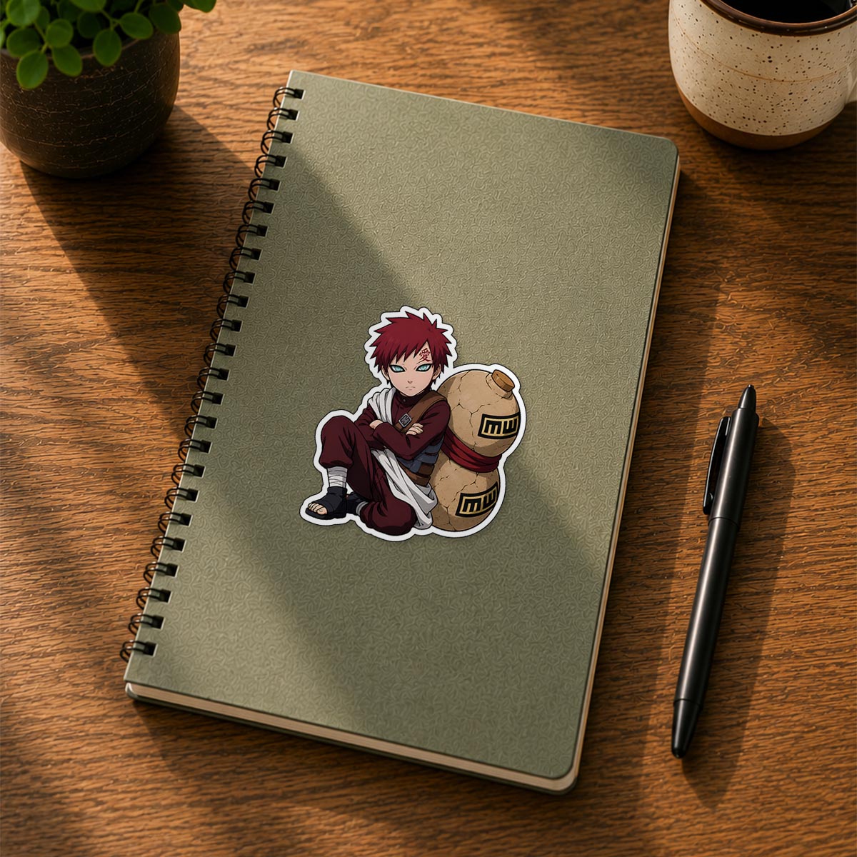 Naruto Gaara Sticker Sticker