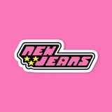 New Jeans Logo Sticker