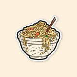 Noodle Bowl Sticker