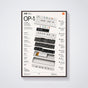 Teenage Engineering OP-1  Wall Art Poster - Synthesizer Poster, Music Studio Wall Decor, Gift for Music Producer