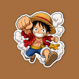 One Piece Luffy Sticker