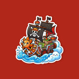 One Piece Ship Sticker