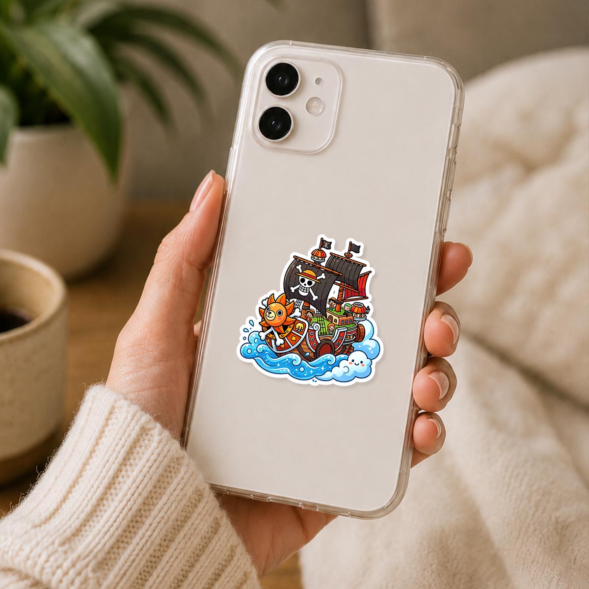 One Piece Ship Sticker