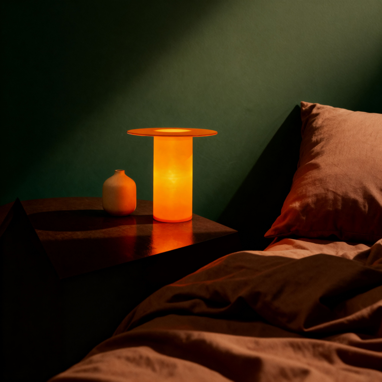 Afterglow Lamp - Orange Lamp