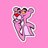 Pink Panther Heart Eyes Sticker
