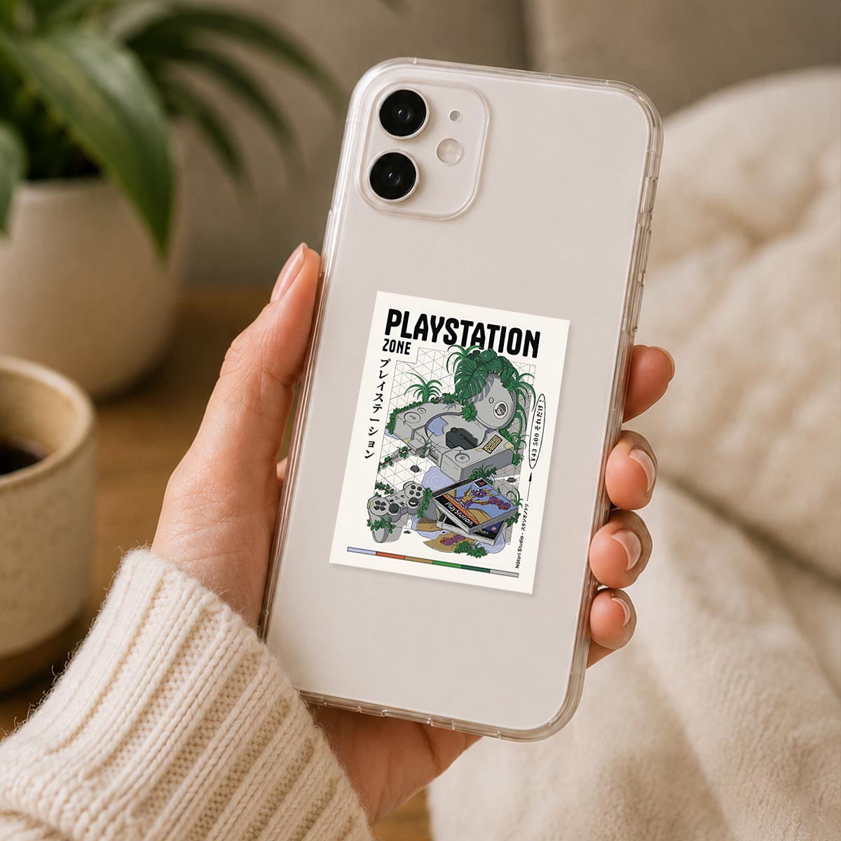 PlayStation Zone Poster Sticker