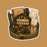 Pocket Cafe Sticker