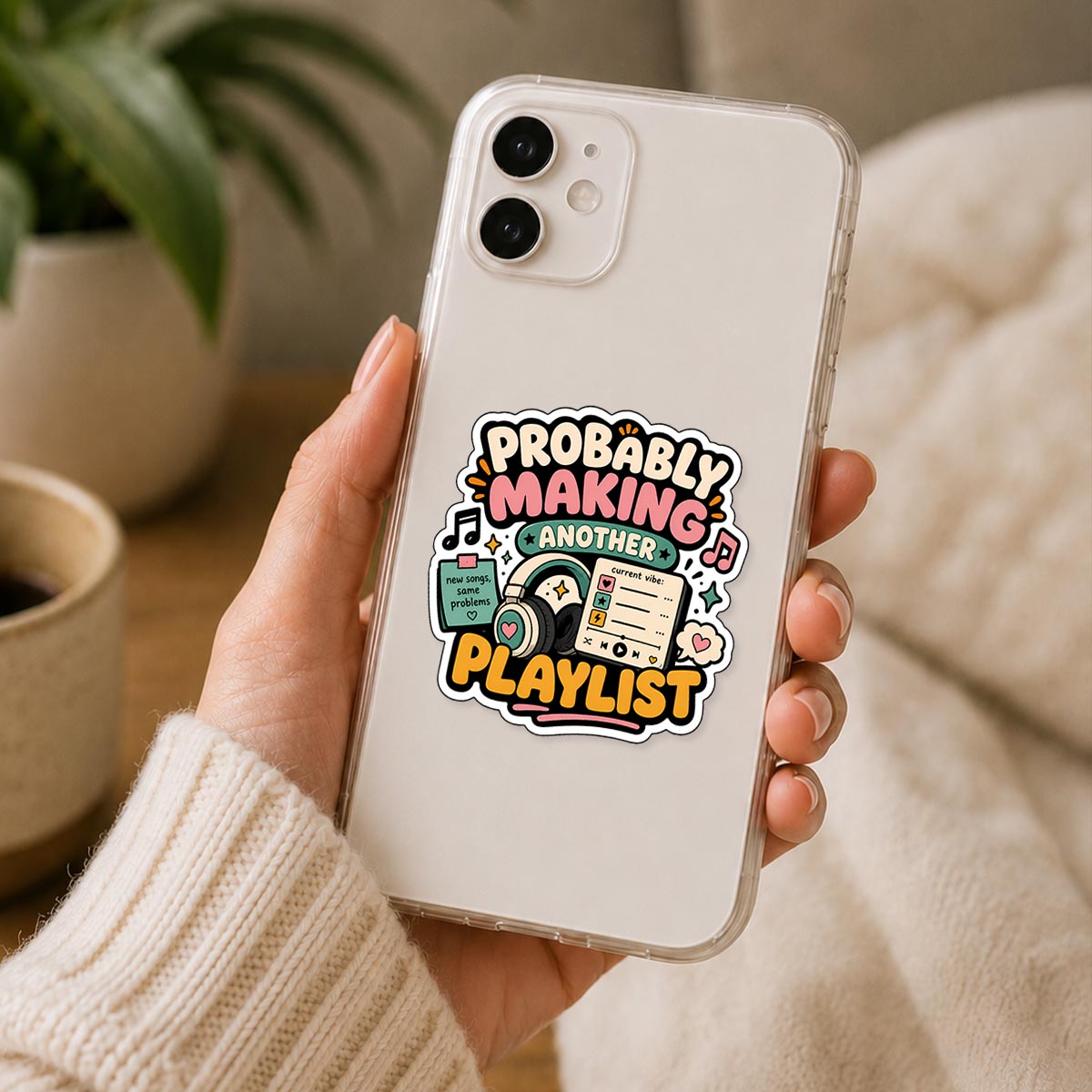 Probably Making Another Playlist Sticker