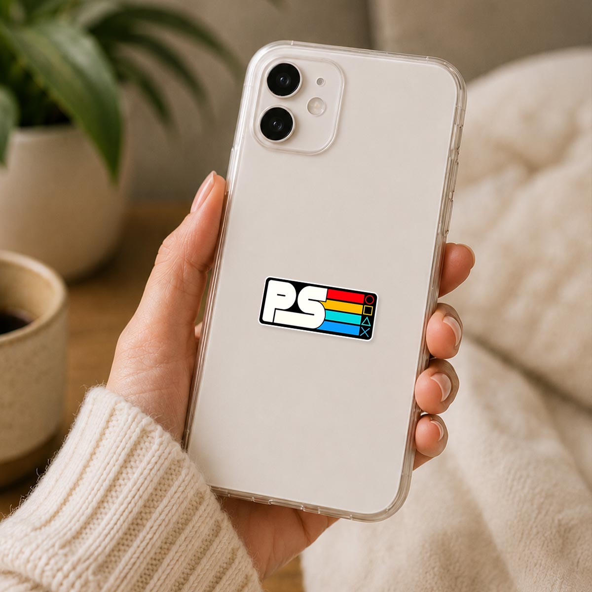 PlayStation Retro Logo Sticker