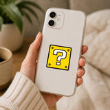 Mario Super Power Block Sticker