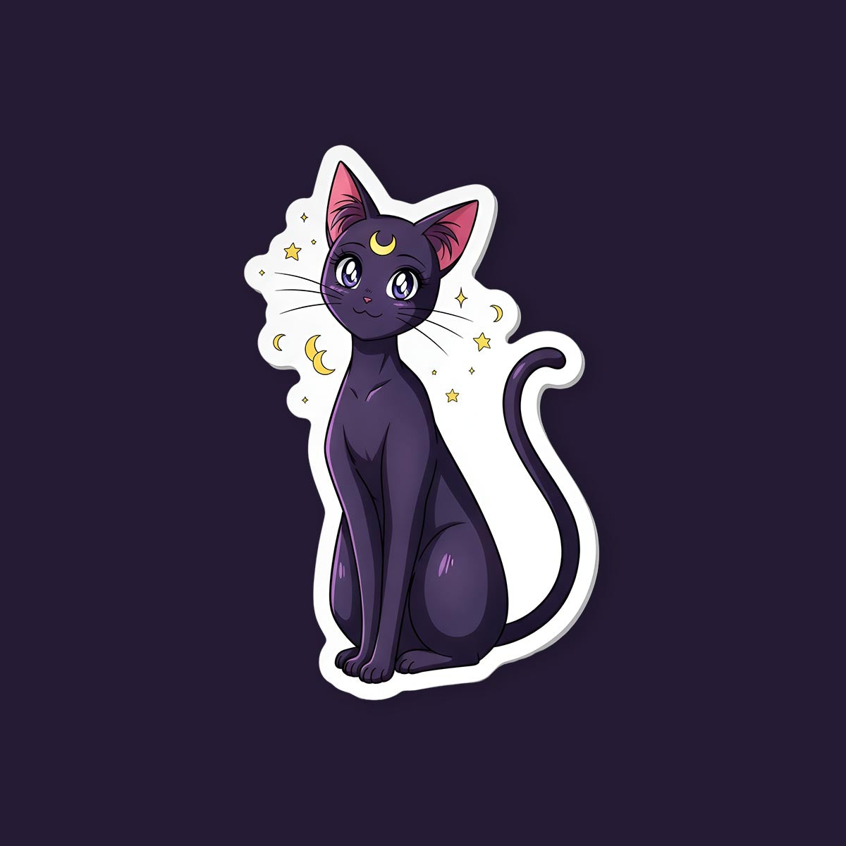 Sailor Moon Cat Sticker