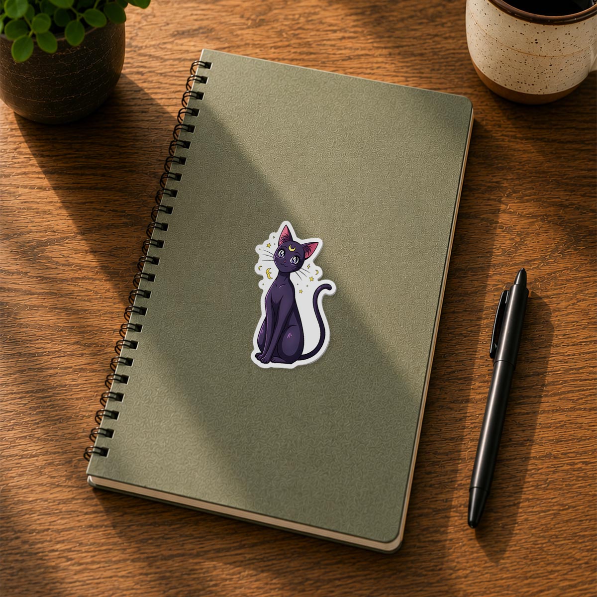 Sailor Moon Cat Sticker