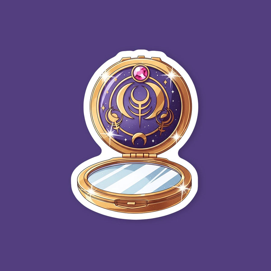 Sailor Moon Compact Mirror Sticker
