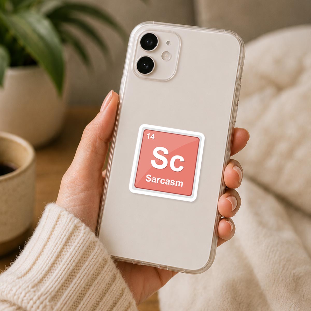 Sc The Element Of Sarcasm Sticker