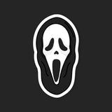 Scream Ghostface Sticker