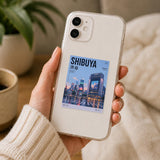 Shibuya Tokyo City Poster Sticker