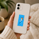 Snoopy Pool Float Poster Sticker