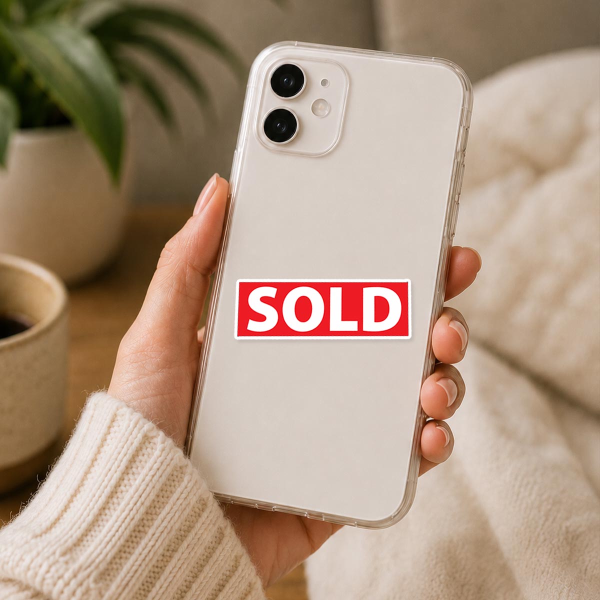 Sold Sticker