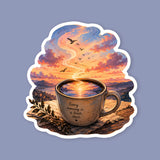 Sunrise Brew Coffee Sticker
