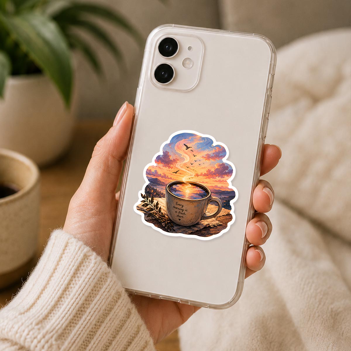 Sunrise Brew Coffee Sticker
