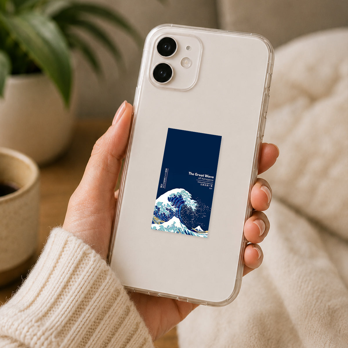 The Great Wave Of Kanagawa Poster Sticker