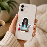 The Ring Samara Morgan Puzzled By Hair Sticker