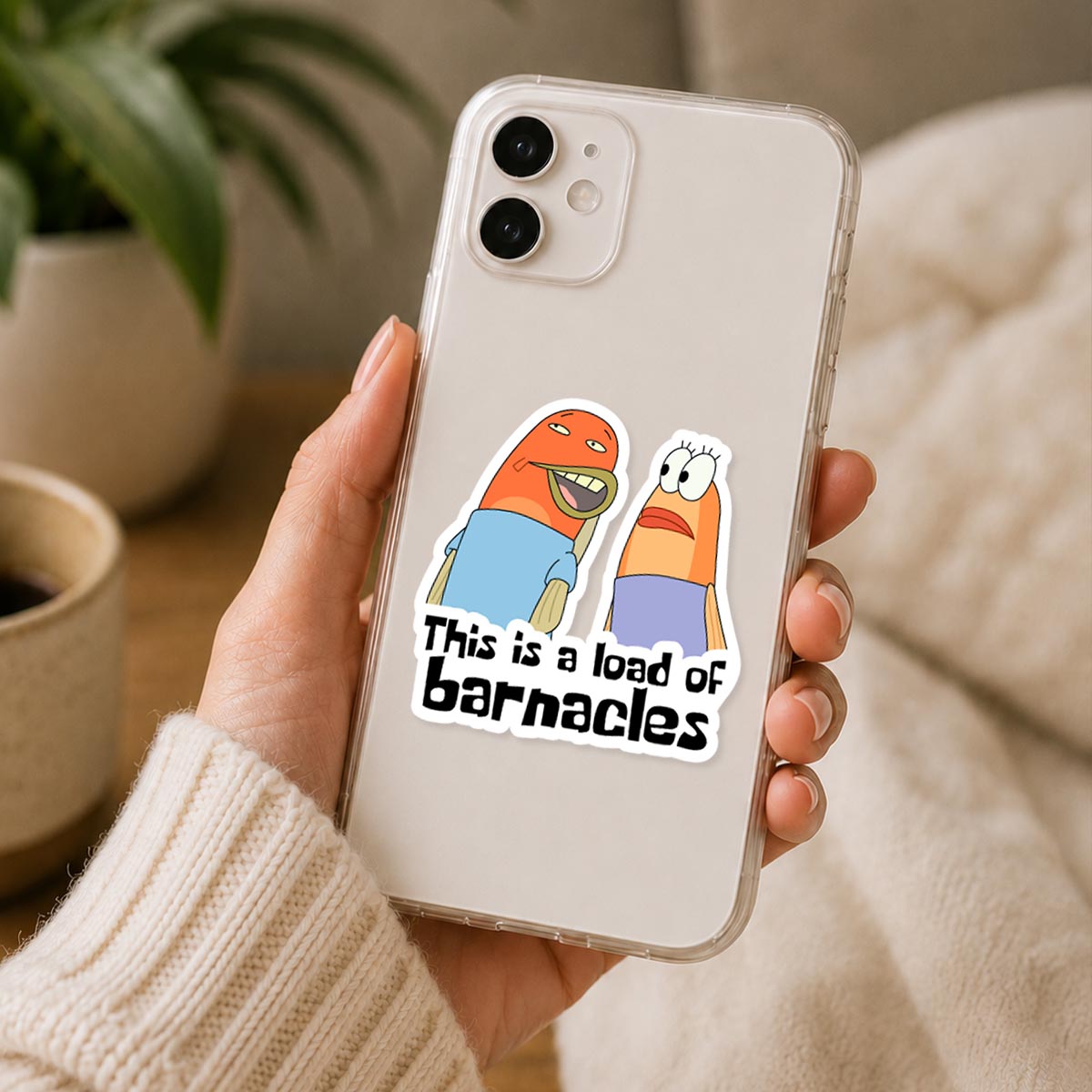 This Is A Load Of Barnacles Meme Sticker