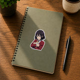 Tokyo Revengers Girl Holding Cat Sticker