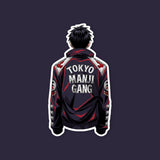 Tokyo Revengers Manji Gang Jacket Sticker