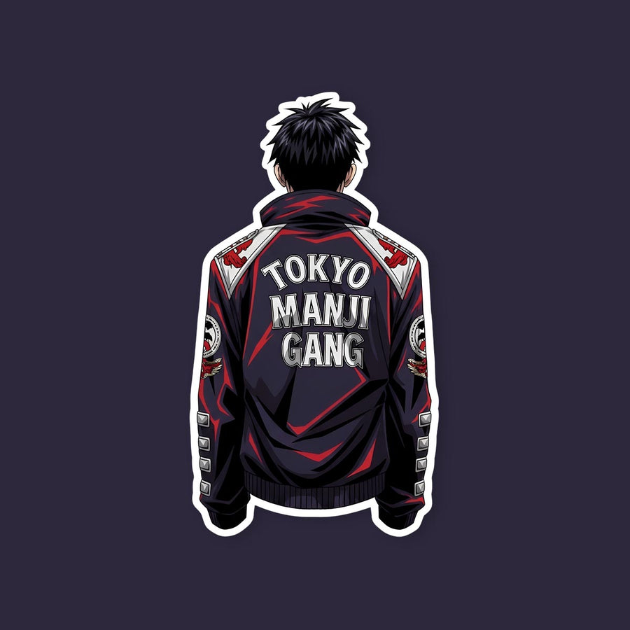 Tokyo Revengers Manji Gang Jacket Sticker