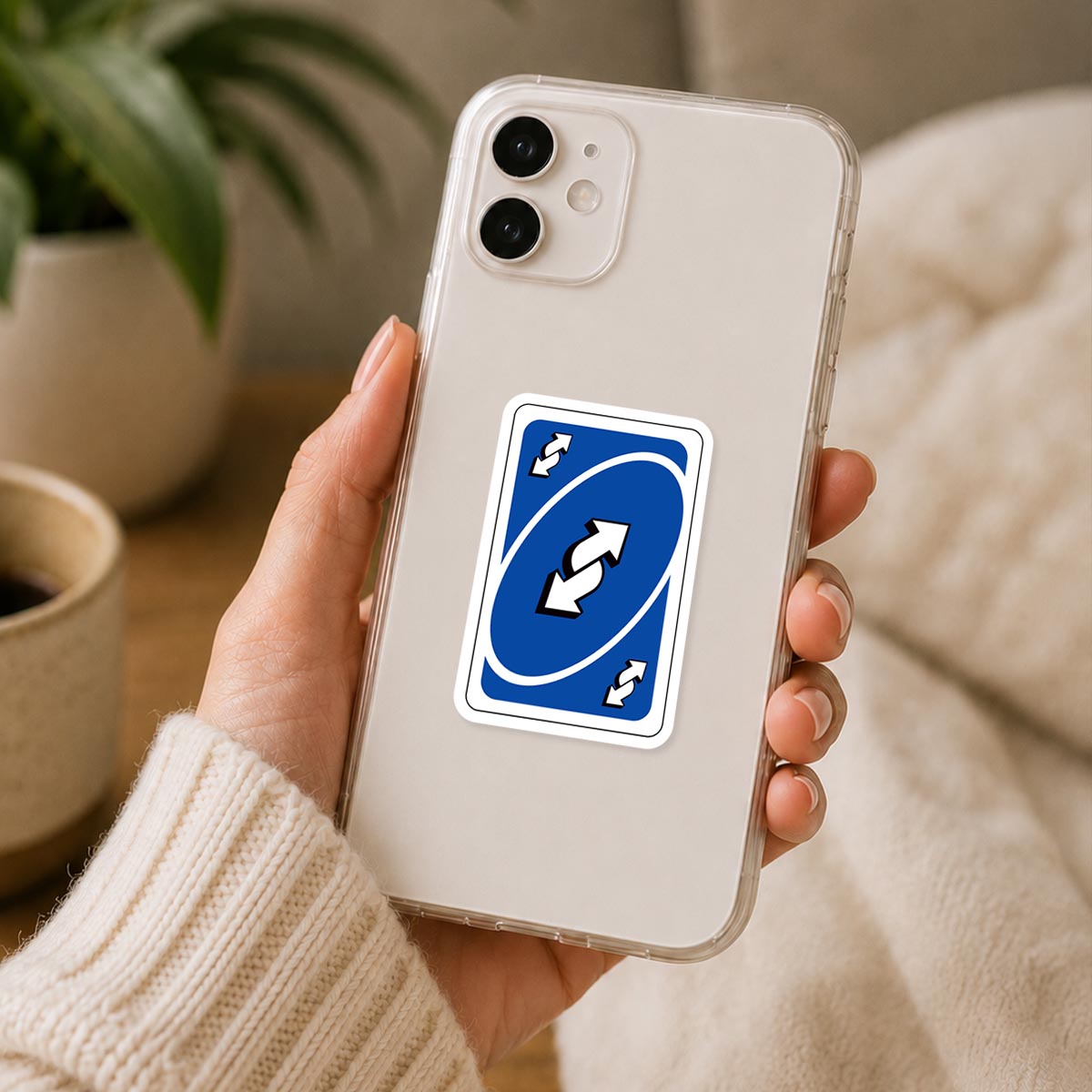 Uno Reverse Card Meme Sticker