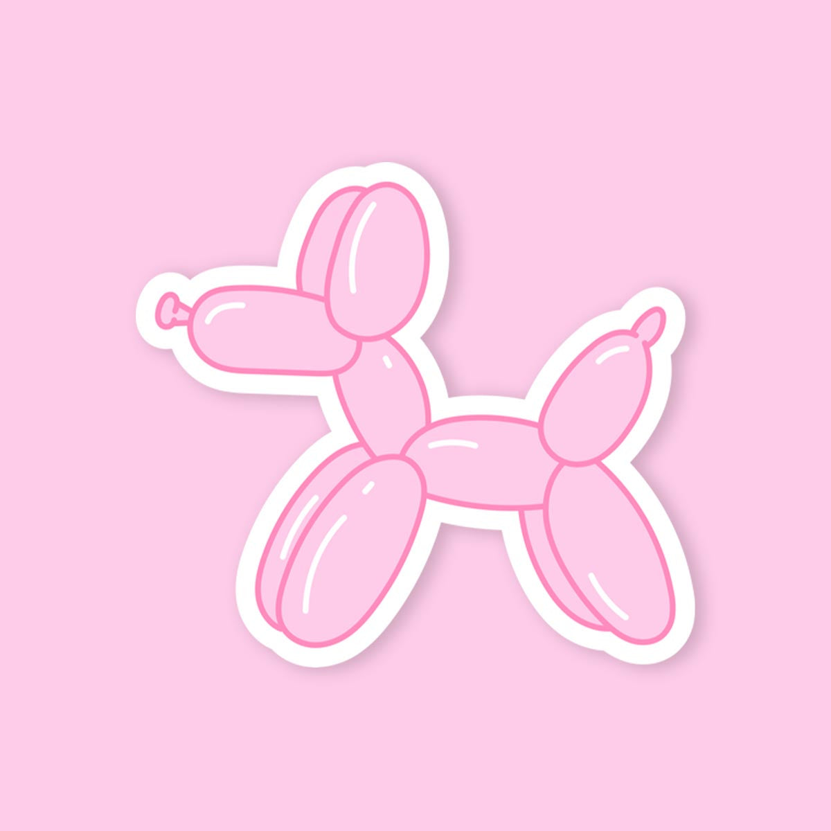 VSCO Balloon Dog Sticker