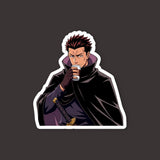 Black Clover Yami Sukheiro Coffee Sticker