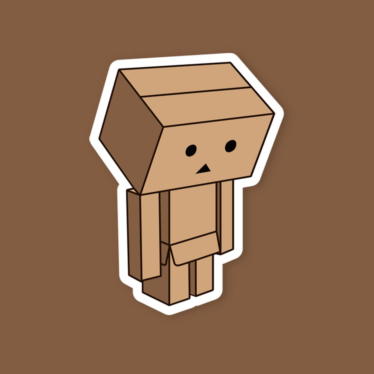 Yotsuba Sad Danbo Sticker