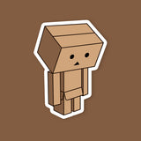 Yotsuba Sad Danbo Sticker