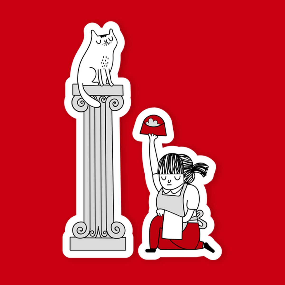 Мaster Сat Sticker